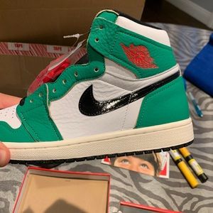 Nike air jordan 1 lucky greens size 8.5 women’s
